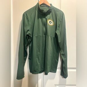 Nike Green Bay Packers 1/2 Zip Sweatshirt